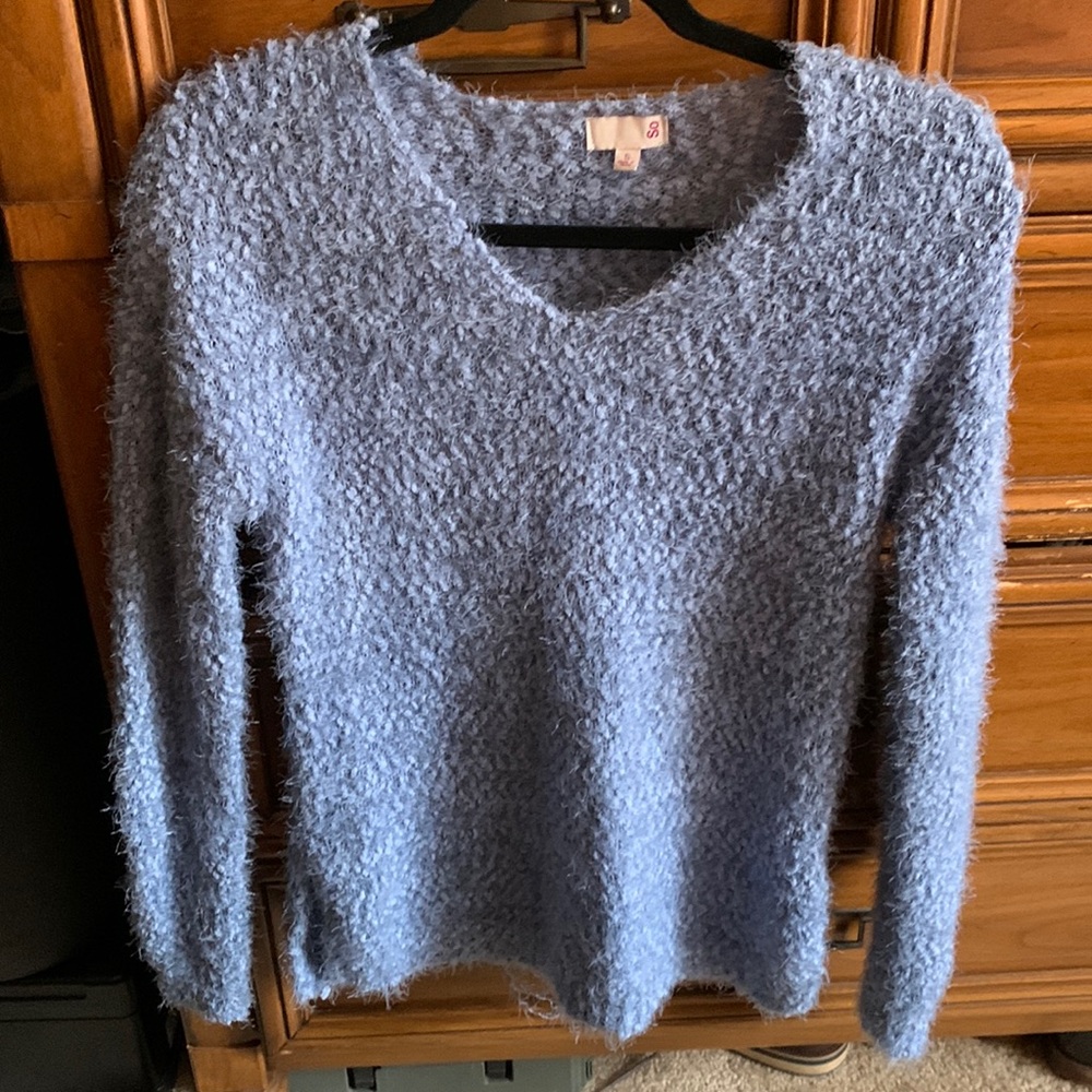Blue sweater